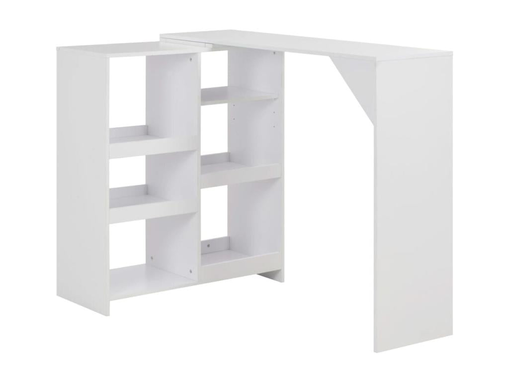 White high bar table 138x40x120 cm 0902045 39366FNUW