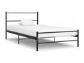 Black Metal Bed Frame 100x200 cm 71398IGEY