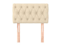 Cream Headboard 80x7x78/88 cm Fabric 70731FMKY