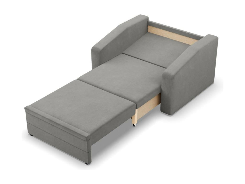Lounge chair for the living room, light grey, 57539AKMM