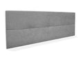Nidchicshop Fabric Headboard with Buttons 145x50cm for 135/140cm Beds - Grey 16820YVIW