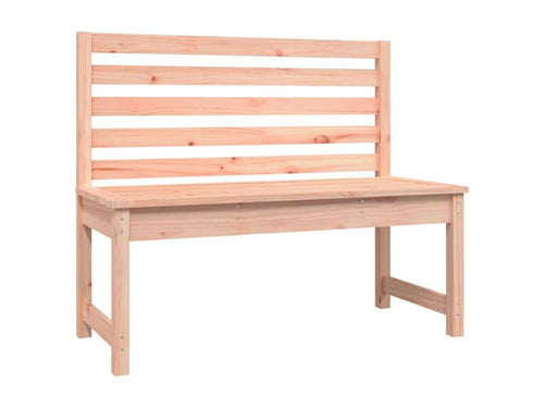 Garden bench, brown wood furniture, 109x48x91.5 cm, 02 0011157 07405LEYT