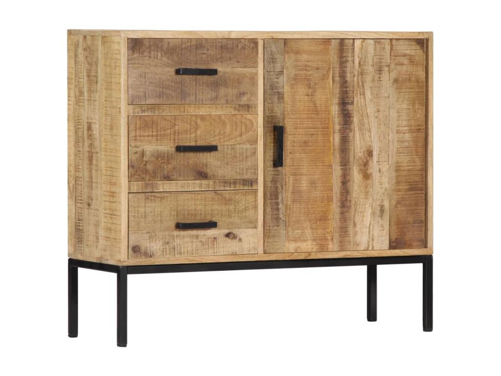 Sideboard 88x30x71 cm Solid Mango Wood 02509ENVA