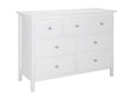 Nidchicshop Chest of Drawers - 7 Drawers - White Pine 07218SDST
