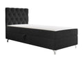 Nidchicshop Continental Bed 142 Unique Continental Black 90x200 Upholstery 90x207x114cm 91464KPVD