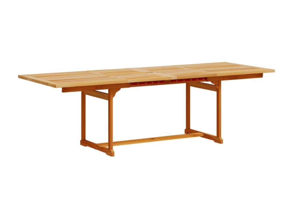 Calmetop 9-Piece Garden Dining Set, Solid Wood, Textilene, 13511LBTN