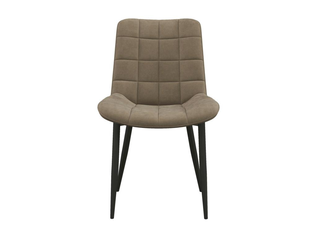 Nidchicshop Velvet Chair and Black Metal x2 01284JKRX