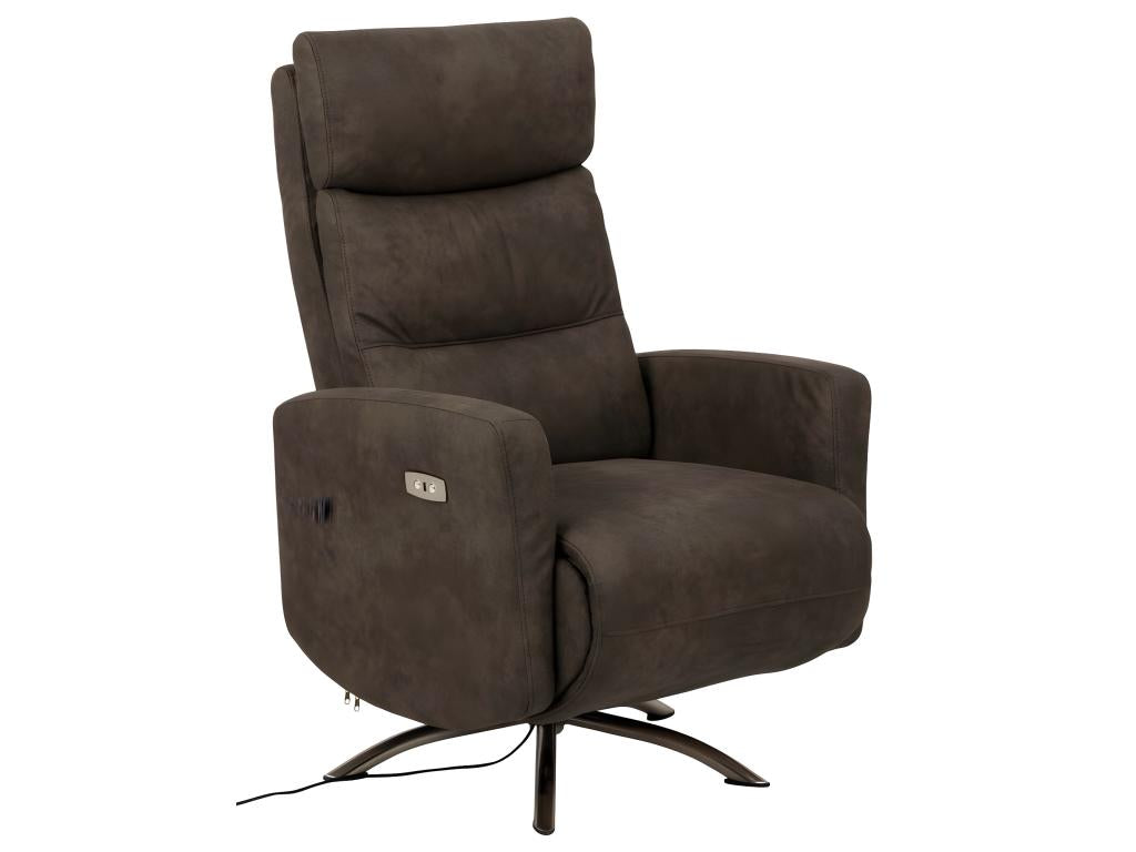 Calmetop recliner chair, grey. 45334ERSV