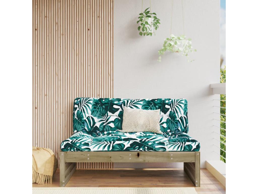 Garden center sofa 120x80 cm impregnated pine wood 81599KWVB
