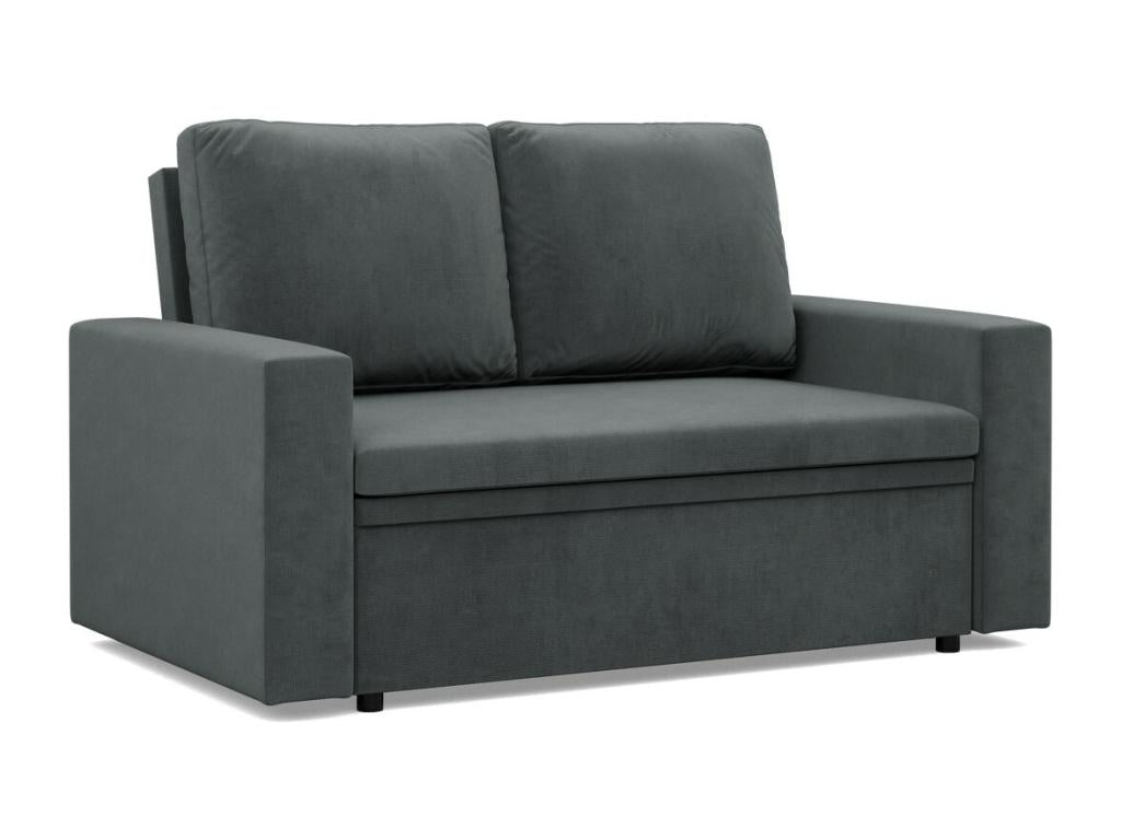 2-seater sofa with sleeper function, Dark Grey 04463AIZD