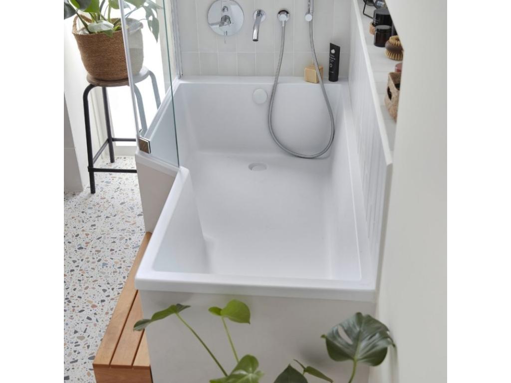 Nidchicshop Neo 150x80 Bathtub/Shower Pack with Left-Hand Version Apron 74522LBZA