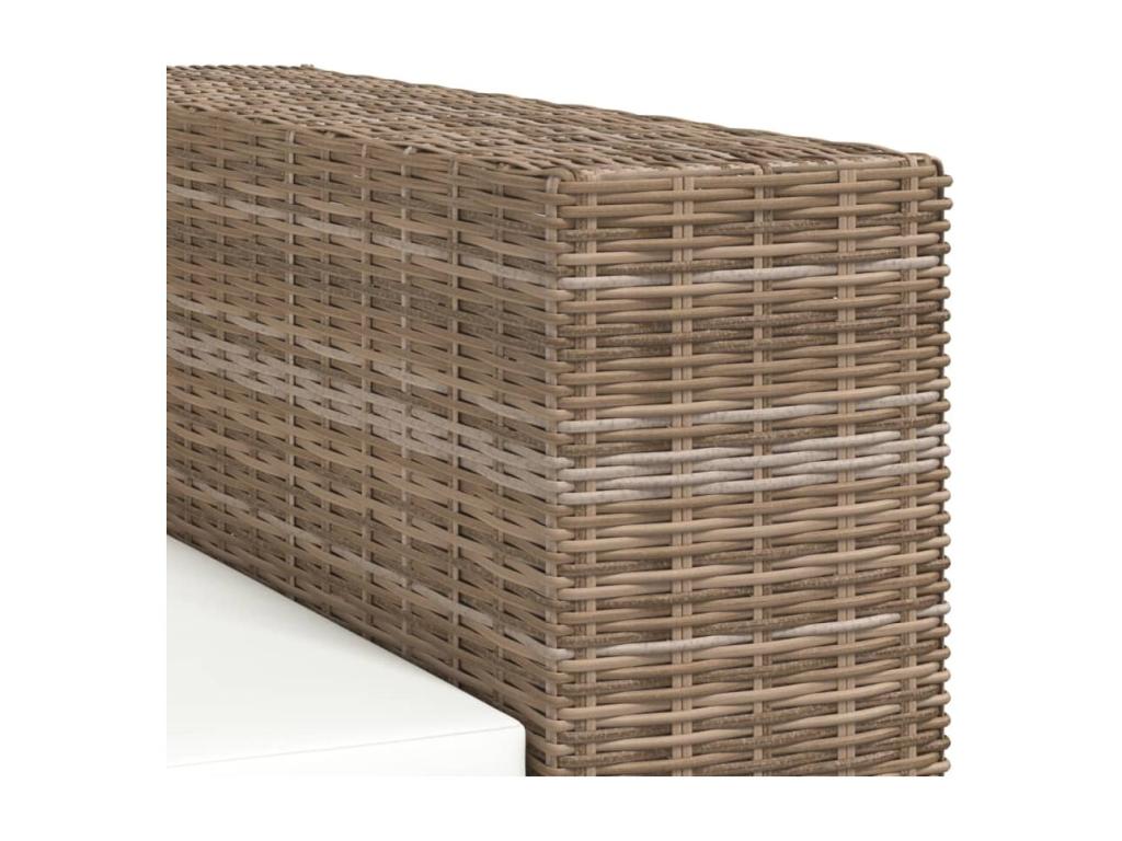 8-Piece 3-Seater Sofa Set, Genuine Rattan 68269IFMI