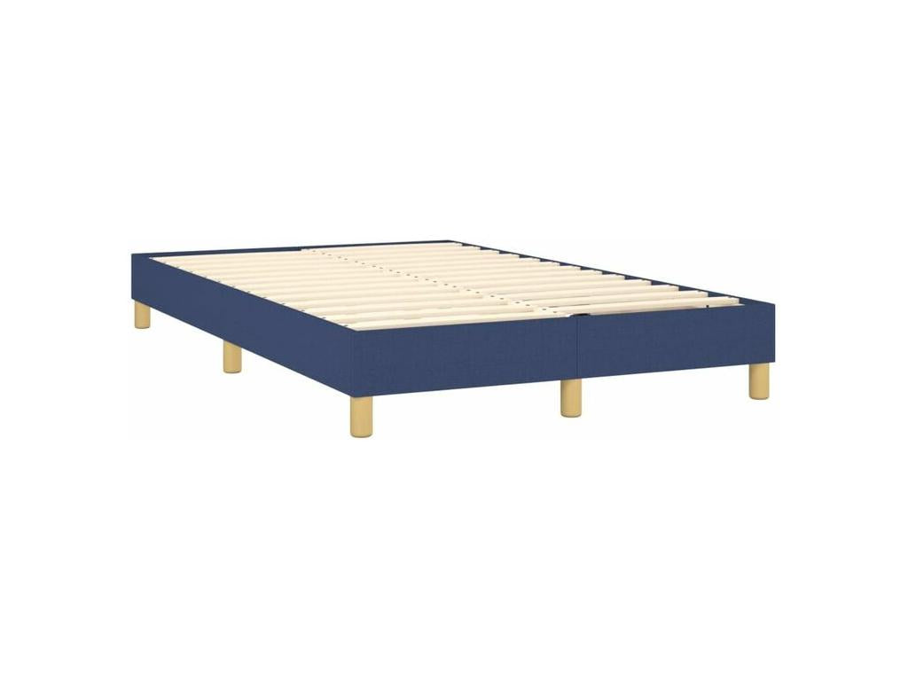 Calmetop bed base with LED mattress, blue, 120x200 cm, fabric, 74517OINQ