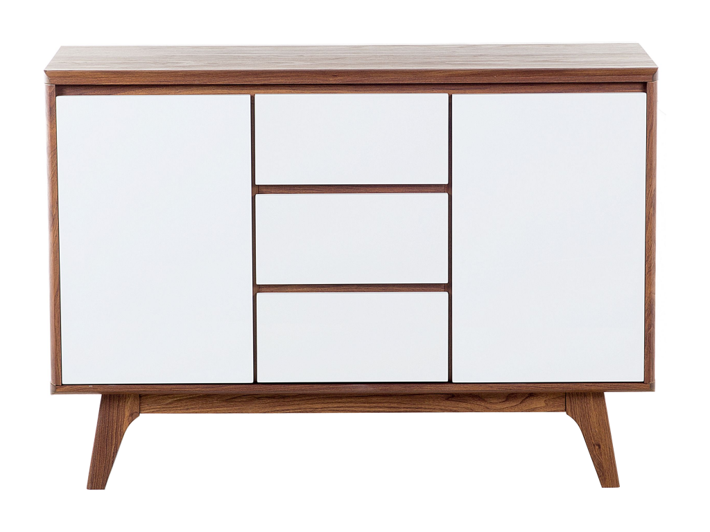 Nidchicshop 3-drawer chest, 82 cm, Brown, 28617FOUN