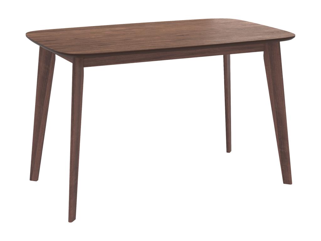 Nidchicshop rectangular table for 4 people in dark wood, 120 cm - Nidchicshop 57023UEYF