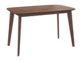 Nidchicshop rectangular table for 4 people in dark wood, 120 cm - Nidchicshop 57023UEYF