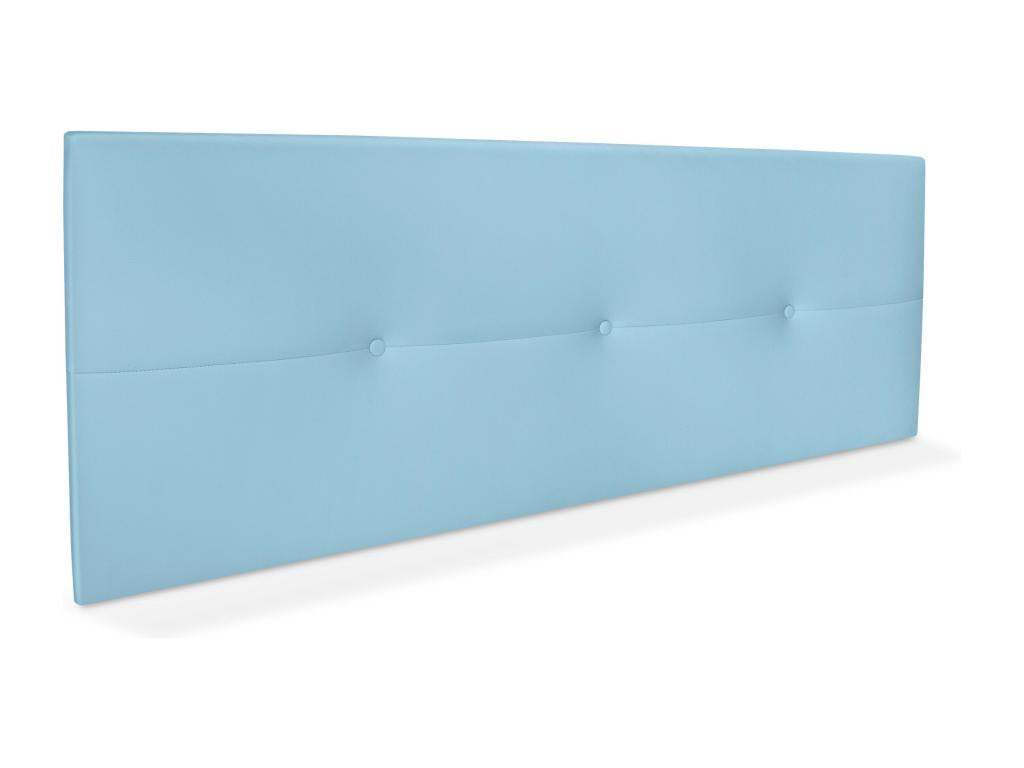 Nidchicshop Faux Leather Headboard with Buttons 135x50cm for 120/135cm Beds - Sky 22900ASAB