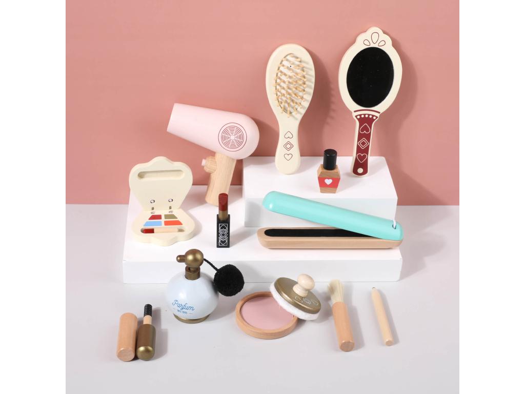 Nidchicshop Children's Makeup Set, Ages 3+, Wood, Multicolor, 87366DIQG