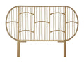 Oval rattan headboard 160 cm 26118MQFF