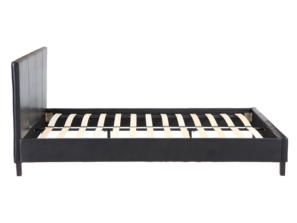 Nidchicshop Bed - 160x200 cm - Black 77187FWWS