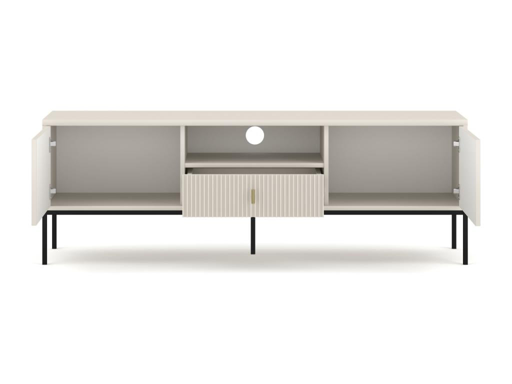 Nidchicshop TV Stand RTV154 2D1D 154x39x53 Beige 72774TZTO