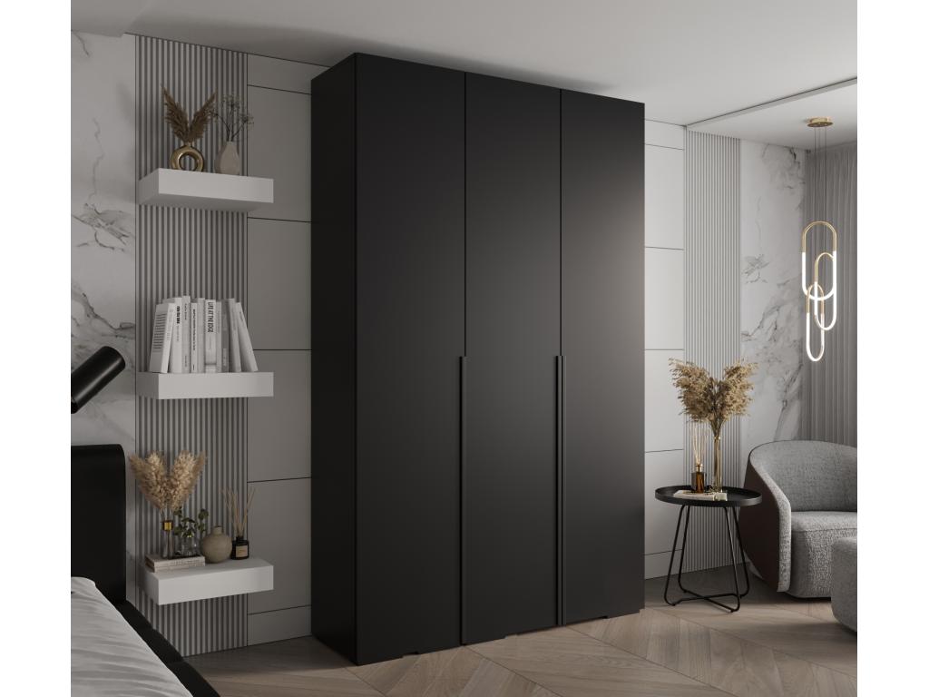 Nidchicshop 1 wardrobe with hinged doors 236.7/150/47 3 doors Nidchicshop 72687JSRN