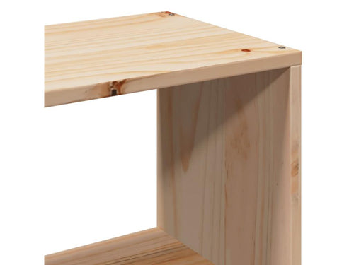 Bed frame without mattress 100x200 cm solid pine wood 17831WCXZ