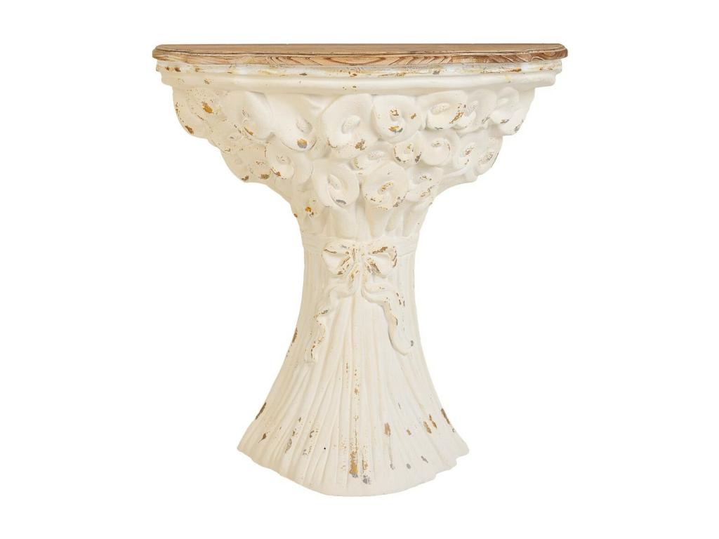 White wooden vestibule 82.5x32x83h 00724BPPO