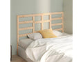 Headboard 146x4x104 cm Solid pine wood 73405UIEY
