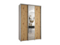 Calmetop 3 Sliding Door Wardrobe 235.2/150/45 3 Doors White/Calmetop/Silver 90523HWFU