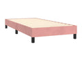 Calmetop bed base with mattress and LED light, pink, 80x200 cm, 31562QHJQ