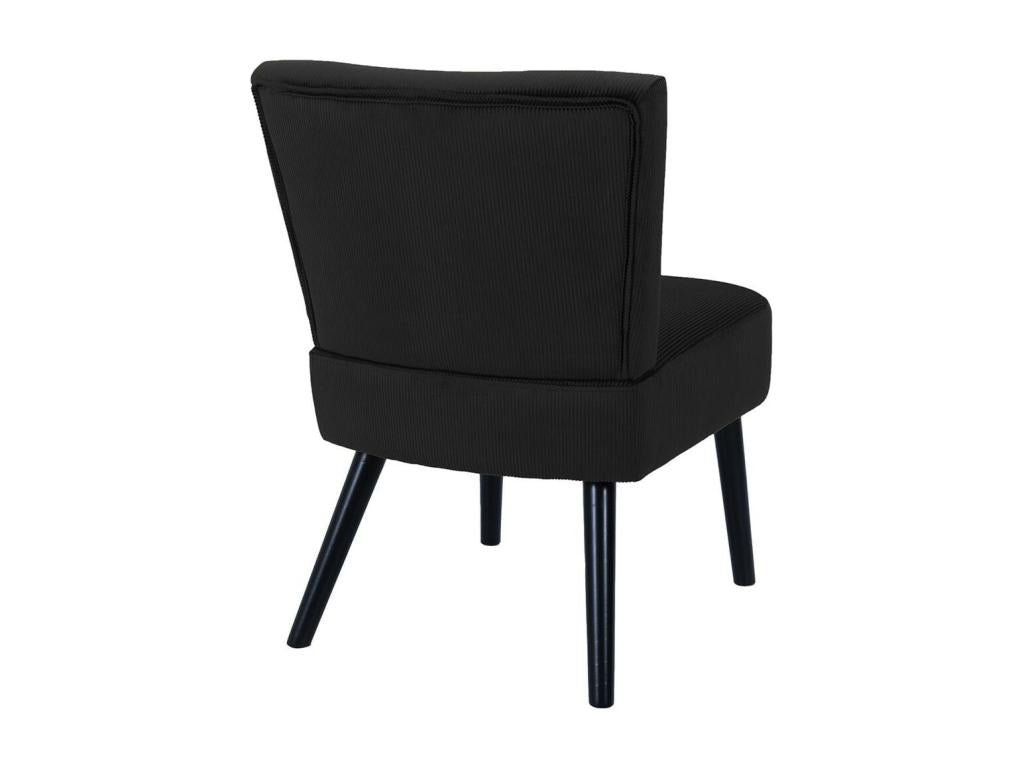 Nidchicshop - Black Corduroy Toadstool Armchair 26259LBDX