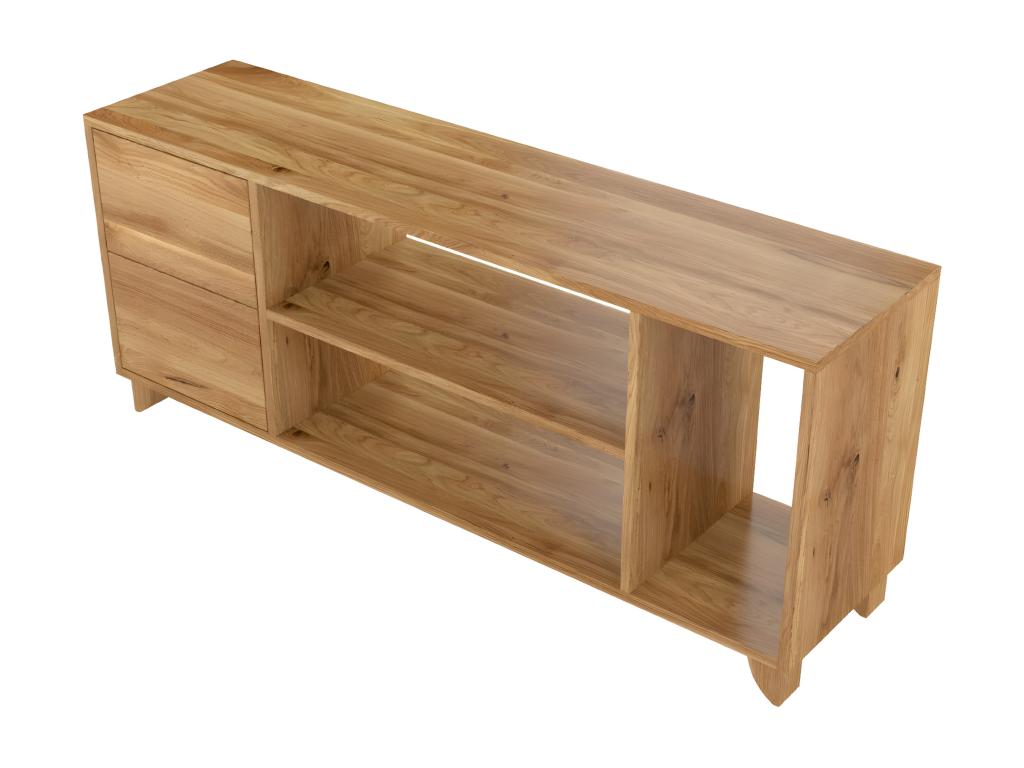 Calmetop oak TV stand on legs / Natural varnish 14269SGII