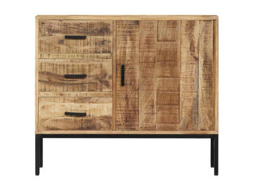 Sideboard 88x30x71 cm Solid Mango Wood 02509ENVA