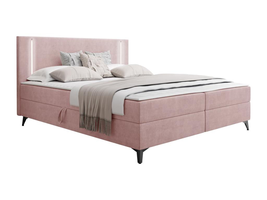 Continental bed Nidchicshop 147 Double Continental Pink 160x200 Tapestry 165x207cm 08967CBOF