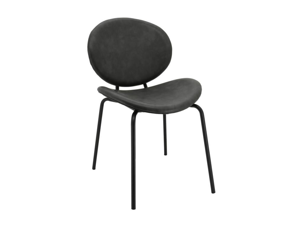 Bohometop designer chair in polyurethane and metal 69865KKAM