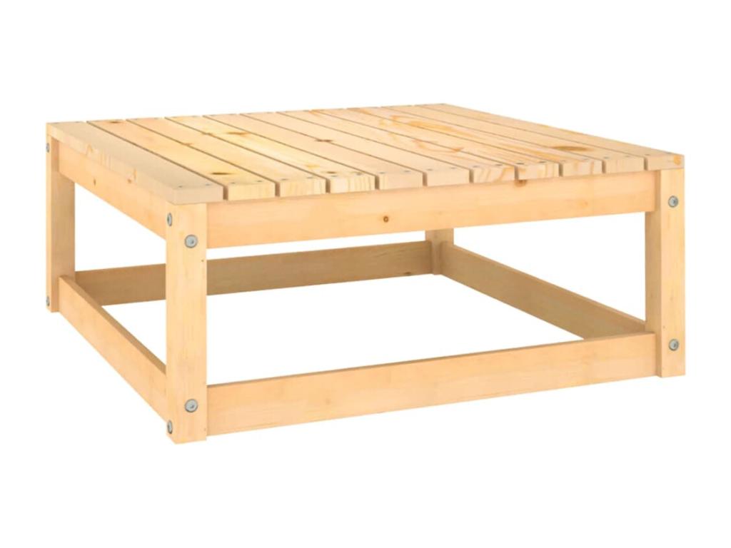 5-piece garden furniture set with cushions, solid pine wood, 32073BKPI