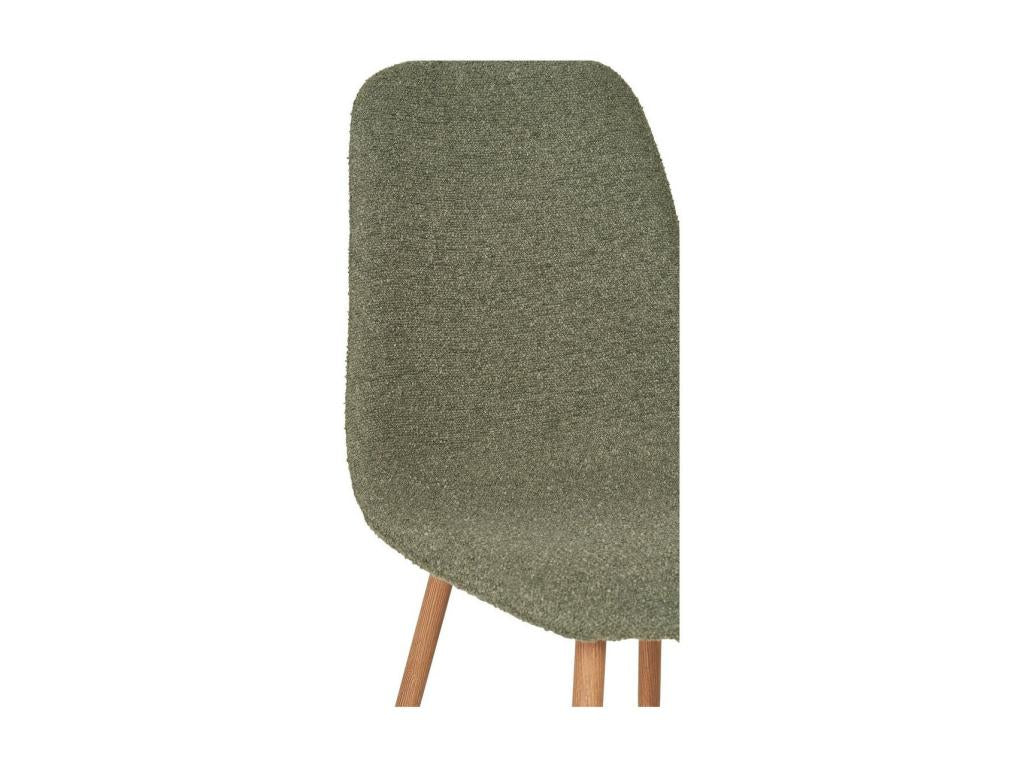 Set of 2 Stockholm Green Chairs 44x50x86 cm Nidchicshop 65661TPDP