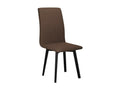 Nidchicshop Chair 269 Brown - Black 90x43x40cm Upholstered Wood 23402TTZU