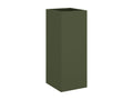 Olive green planter 32x27.5x75 cold rolled steel 00022XRTV