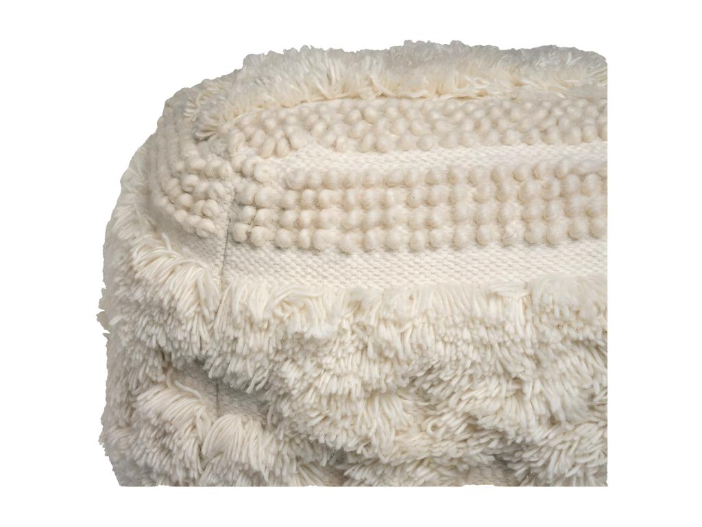 Nidchicshop Handmade Pouf 50cm Natural 83843FQUO