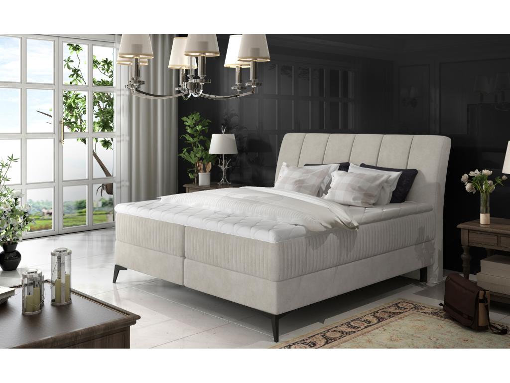 Nidchicshop Spring Bed Nidchicshop S 140x200 / Fabric-Beige 99726NXEF