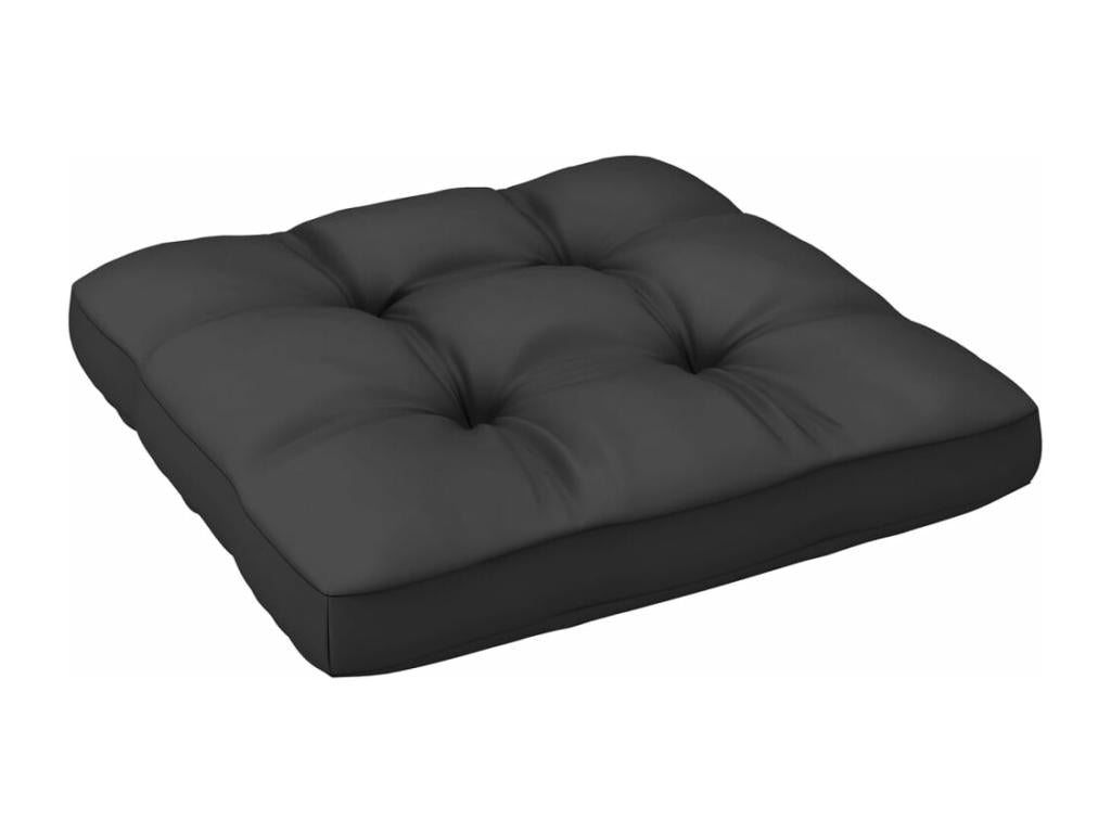 10-piece garden furniture set with cushions, anthracite, solid pine, 18370TCVD