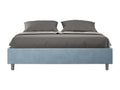Calmetop 05076QFZS Upholstered Storage Bed 160x190cm Light Blue Microfiber