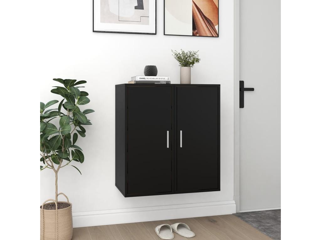 Shoe cabinets, 2 pieces, black, 32x35x70 cm, 04737HRIU