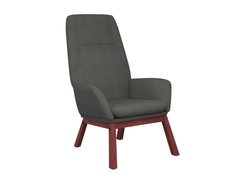 Dark Grey Fabric Reclining Chair 34181QLBX