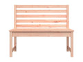 Garden bench, brown wood furniture, 109x48x91.5 cm, 02 0011157 07405LEYT
