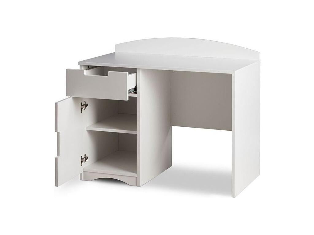 Nidchicshop 93432ERTT White Children's Desk