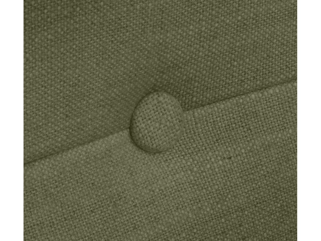 Calmetop Natural Linen Headboard with Buttons 105x50cm Beds 105 - Green 61597XFBR