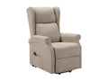 Nidchicshop 2-Motor Electric Reclining and Lift Chair in Beige Fabric - 13958ZKDV